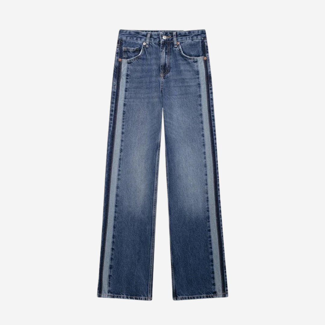 JuulV | 	Raka jeans med hög midja